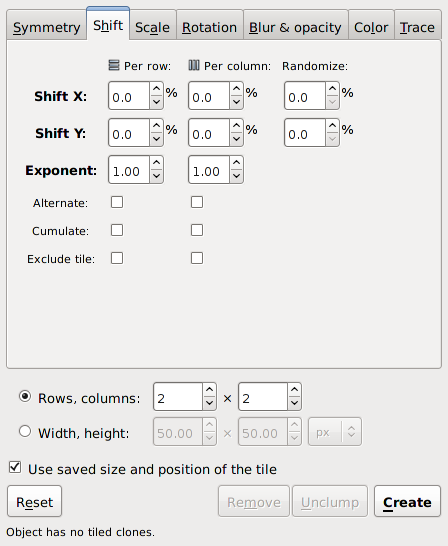 Tiling dialog - Shift tab.