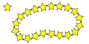 Pattern along Path example.